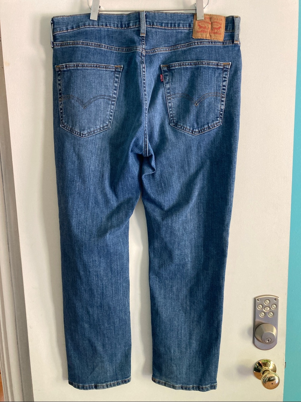 Levi’s 541 Athletic Taper Mens Jeans 36 X 30 Blue Jeans Waterless Medium Wash
